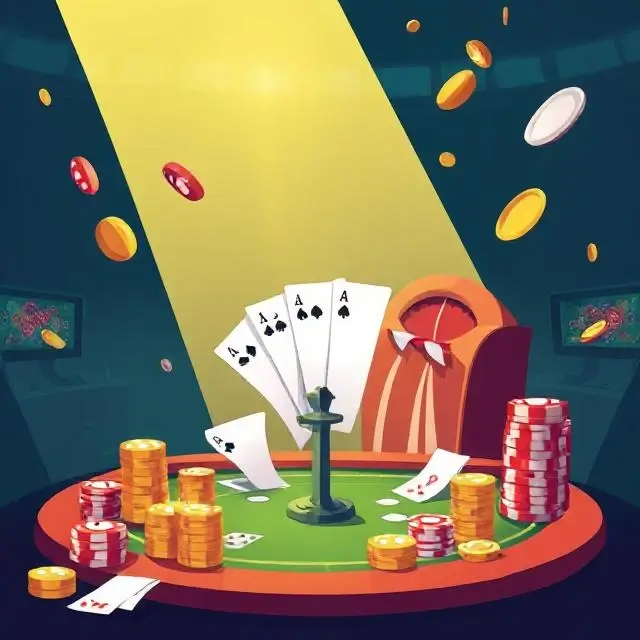 En illustration af casinospil og strategi